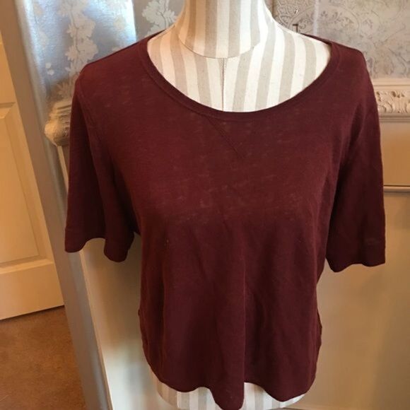 Cranberry Loft Top  - Picture 1 of 3